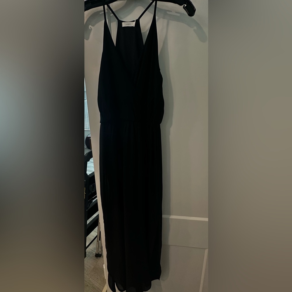 Lush Black Maxi Dress